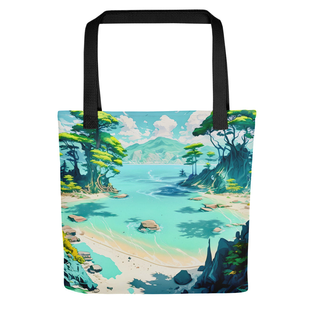 LAGOON LOVER #1 (Trendy Tote Bag)