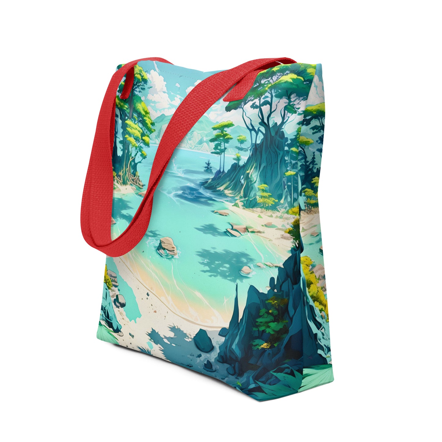 LAGOON LOVER #1 (Trendy Tote Bag)