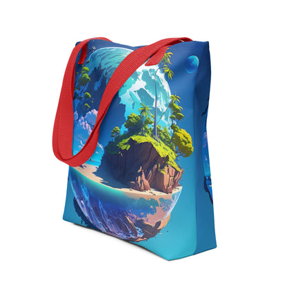 Trendy Tote Bag (VIVID DREAMER #1, Stylish, Durable and Affordable)