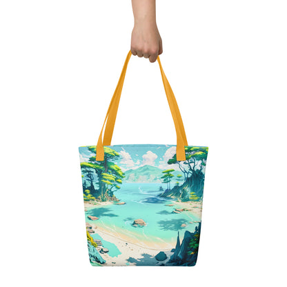 LAGOON LOVER #1 (Trendy Tote Bag)