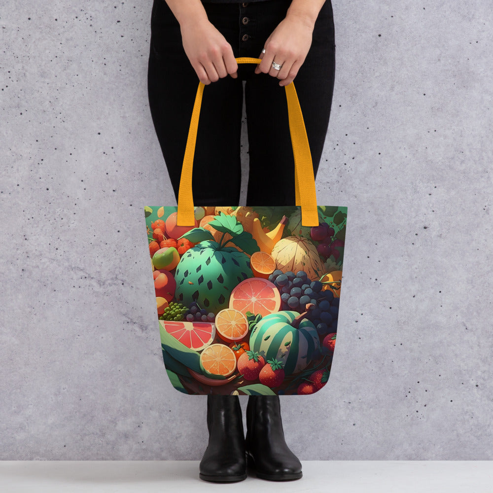 FRUITY VEGGIE #1 (Trendy Tote Bag)