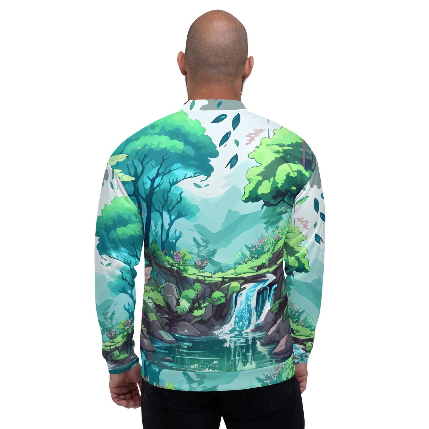 FOREST WALKER Unisex Bomber Jacket