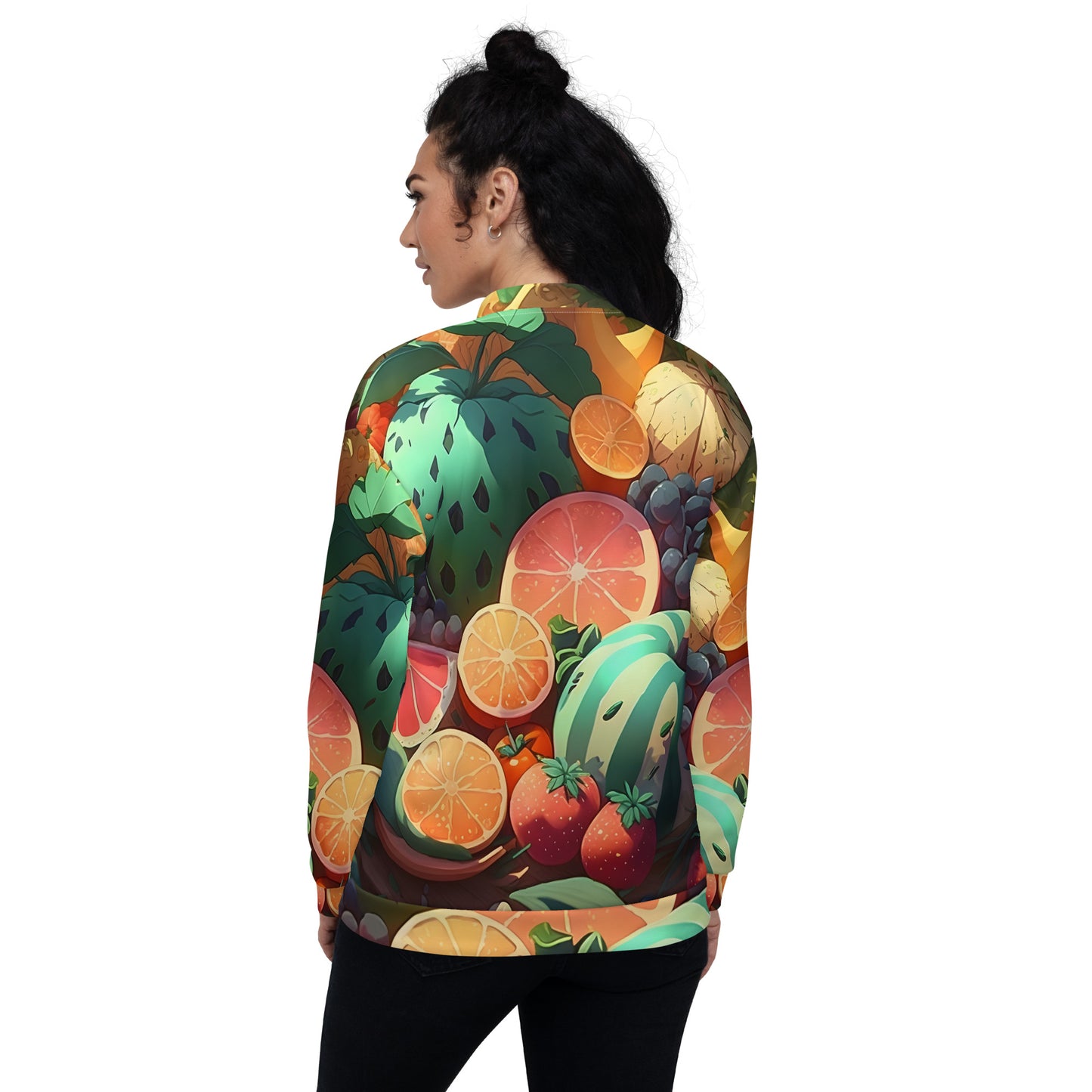 FRUITY VEGGIE #1 (Unisex Bomber Jacket)