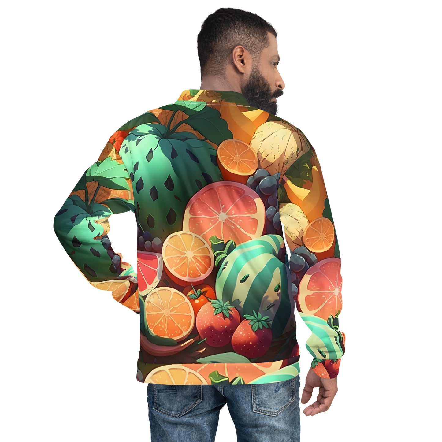 FRUITY VEGGIE #1 (Unisex Bomber Jacket)