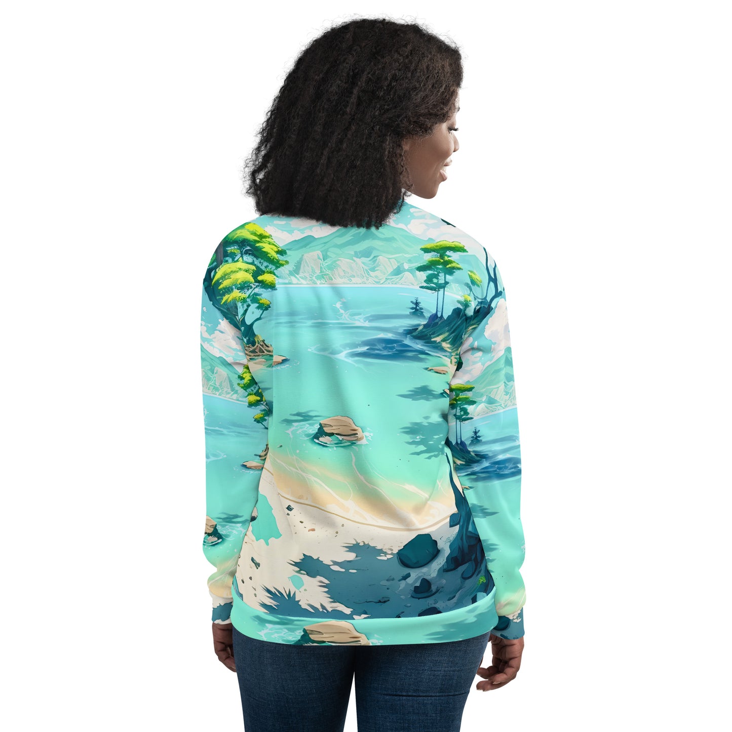 LAGOON LOVER #1 (Unisex Bomber Jacket)