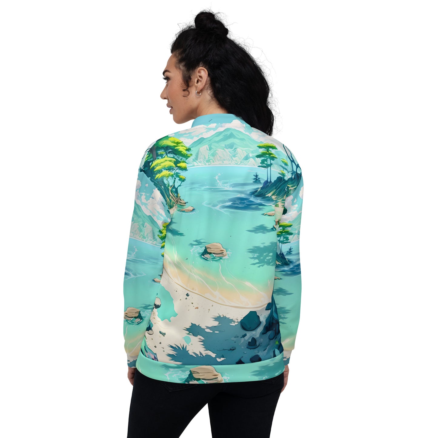 LAGOON LOVER #1 (Unisex Bomber Jacket)