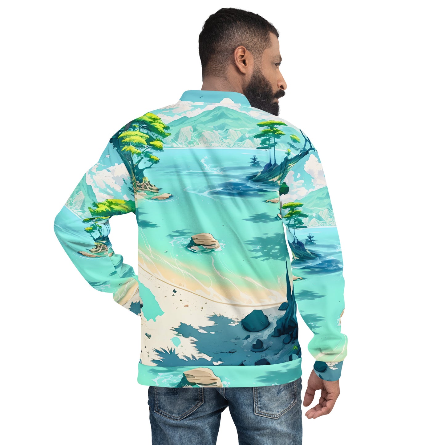 LAGOON LOVER #1 (Unisex Bomber Jacket)