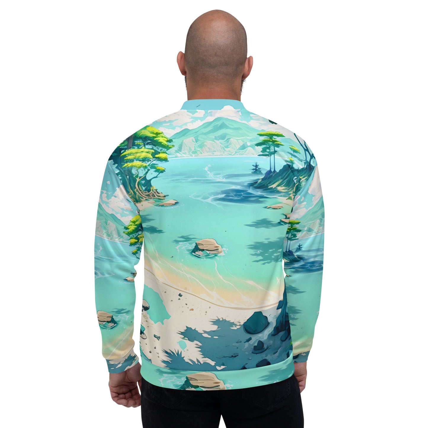 LAGOON LOVER #1 (Unisex Bomber Jacket)