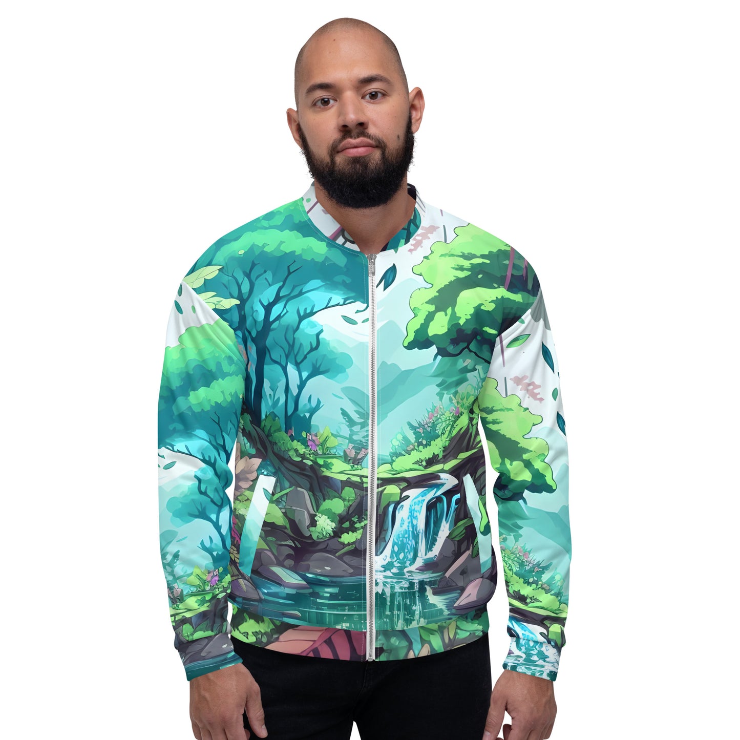 FOREST WALKER Unisex Bomber Jacket