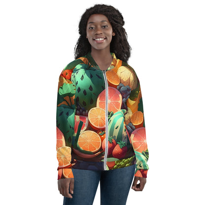 FRUITY VEGGIE #1 (Unisex Bomber Jacket)