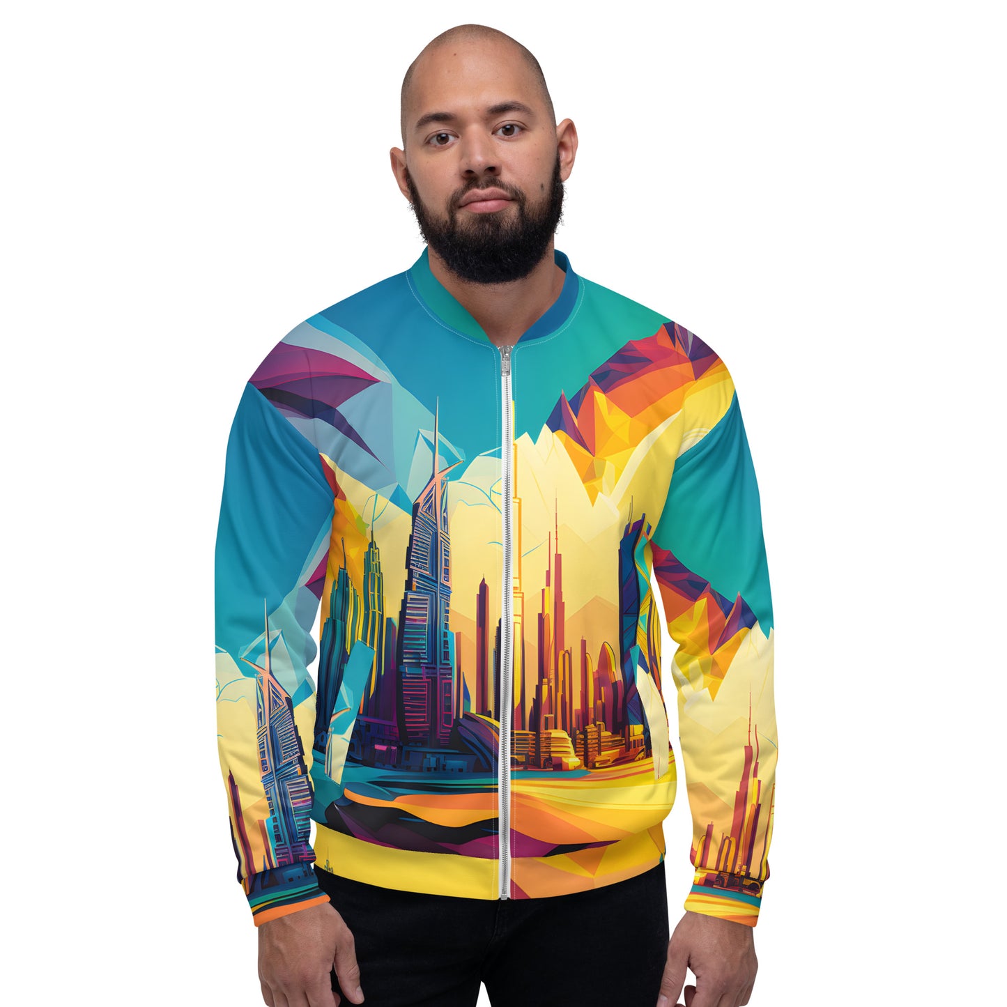 SKY SCRAPER #1 (Unisex Bomber Jacket)