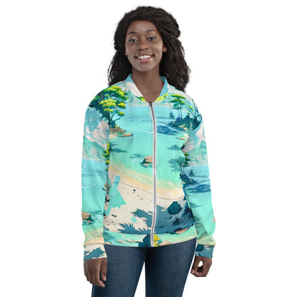 LAGOON LOVER #1 (Unisex Bomber Jacket)