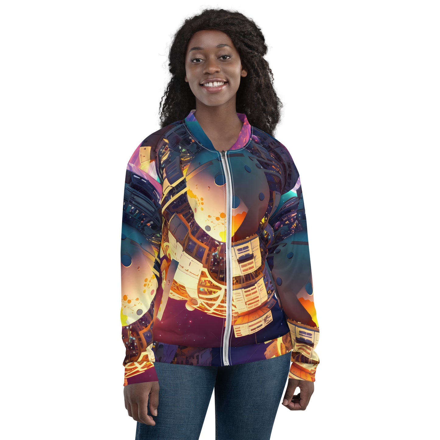 SPACE EXPLORER #1 (Unisex Bomber Jacket)