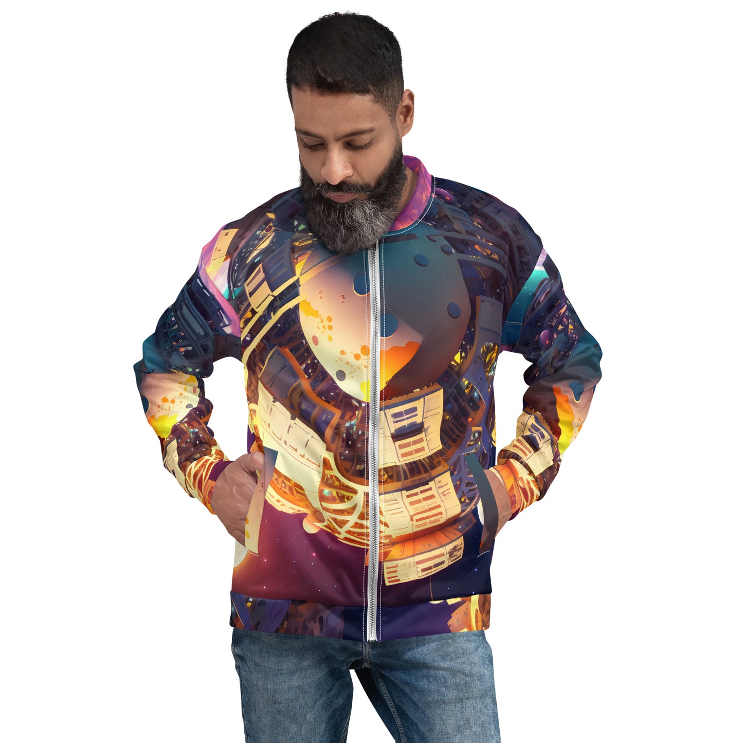 SPACE EXPLORER #1 (Unisex Bomber Jacket)