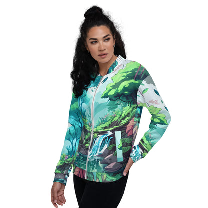 FOREST WALKER Unisex Bomber Jacket