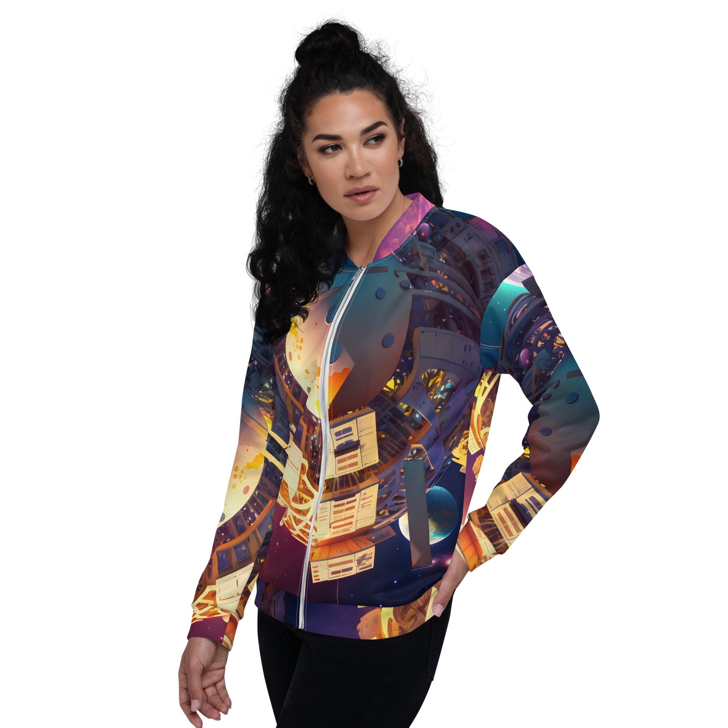 SPACE EXPLORER #1 (Unisex Bomber Jacket)