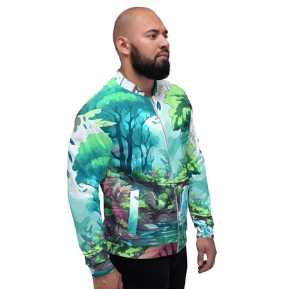 FOREST WALKER Unisex Bomber Jacket