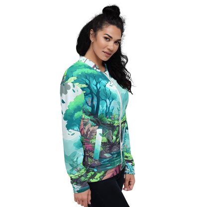 FOREST WALKER Unisex Bomber Jacket