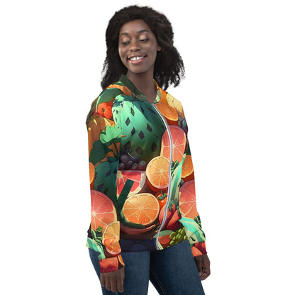 FRUITY VEGGIE #1 (Unisex Bomber Jacket)