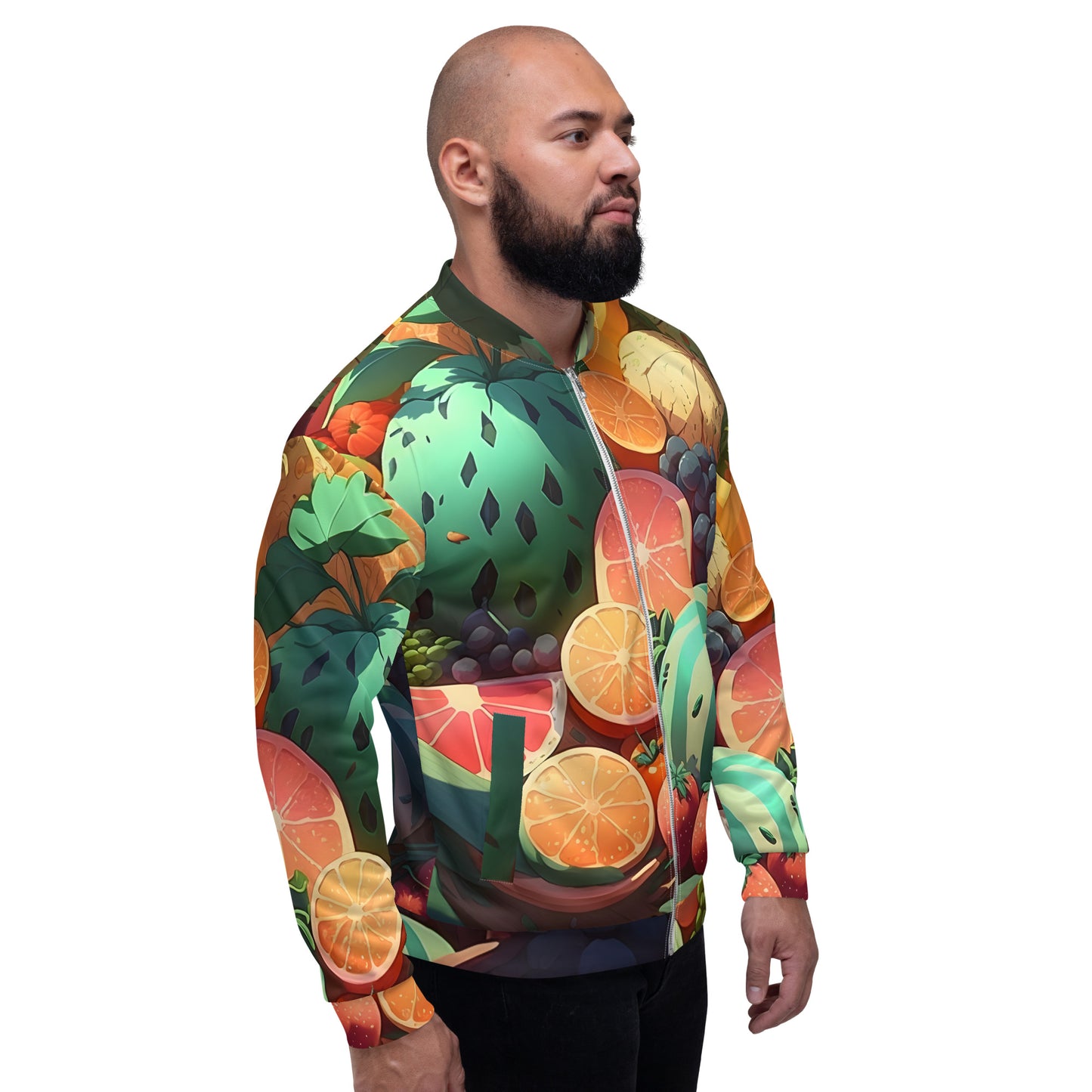 FRUITY VEGGIE #1 (Unisex Bomber Jacket)