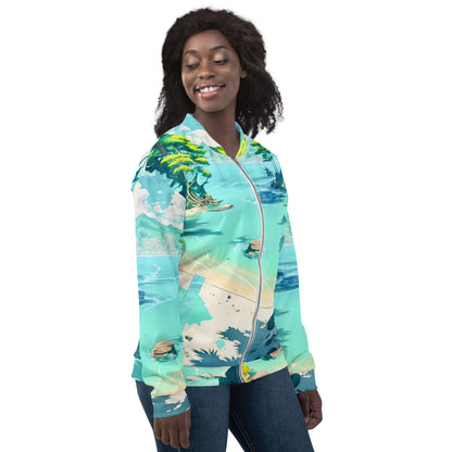 LAGOON LOVER #1 (Unisex Bomber Jacket)