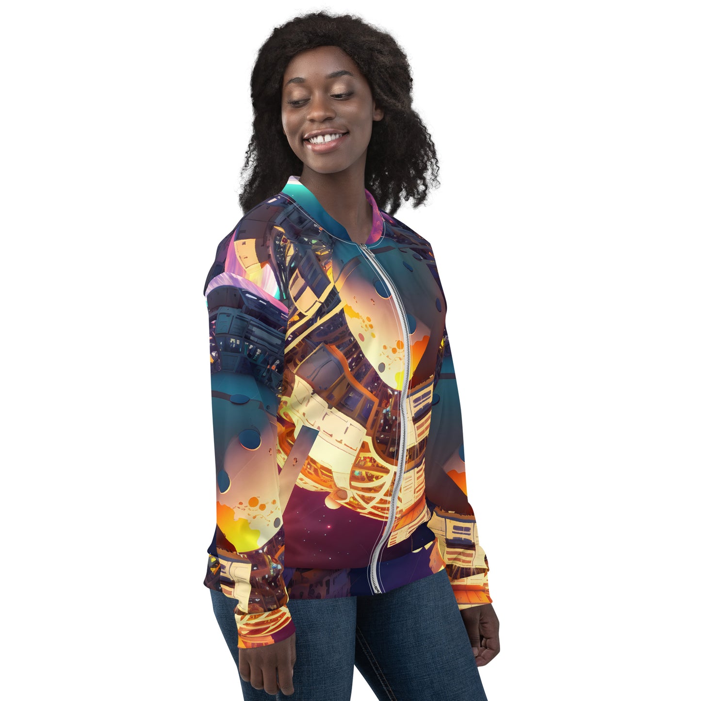 SPACE EXPLORER #1 (Unisex Bomber Jacket)