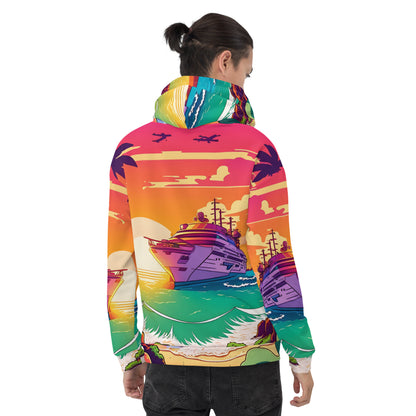 BEACH CRUISER Comfy Unisex Hoodie