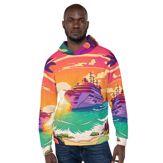 BEACH CRUISER Comfy Unisex Hoodie