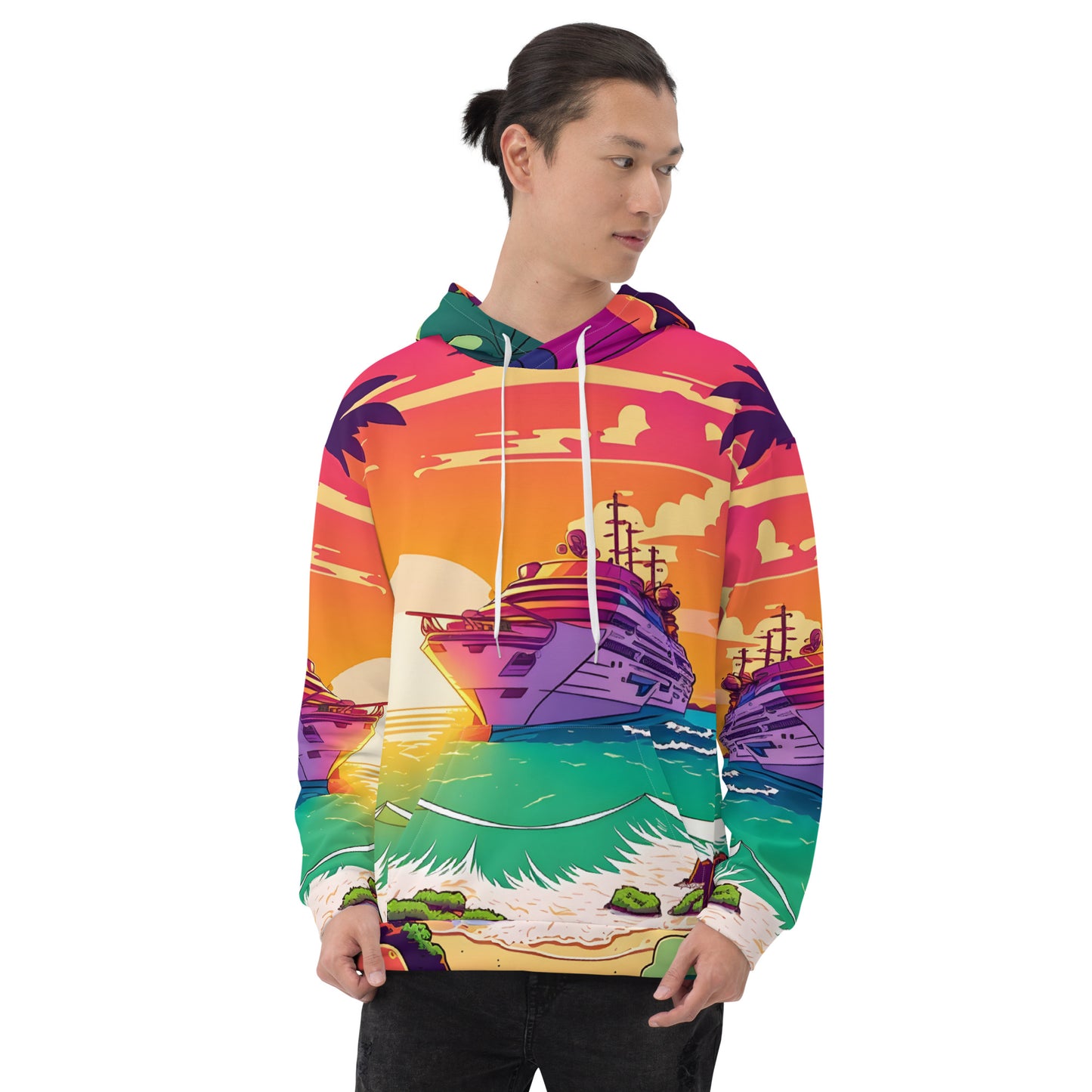 BEACH CRUISER Comfy Unisex Hoodie