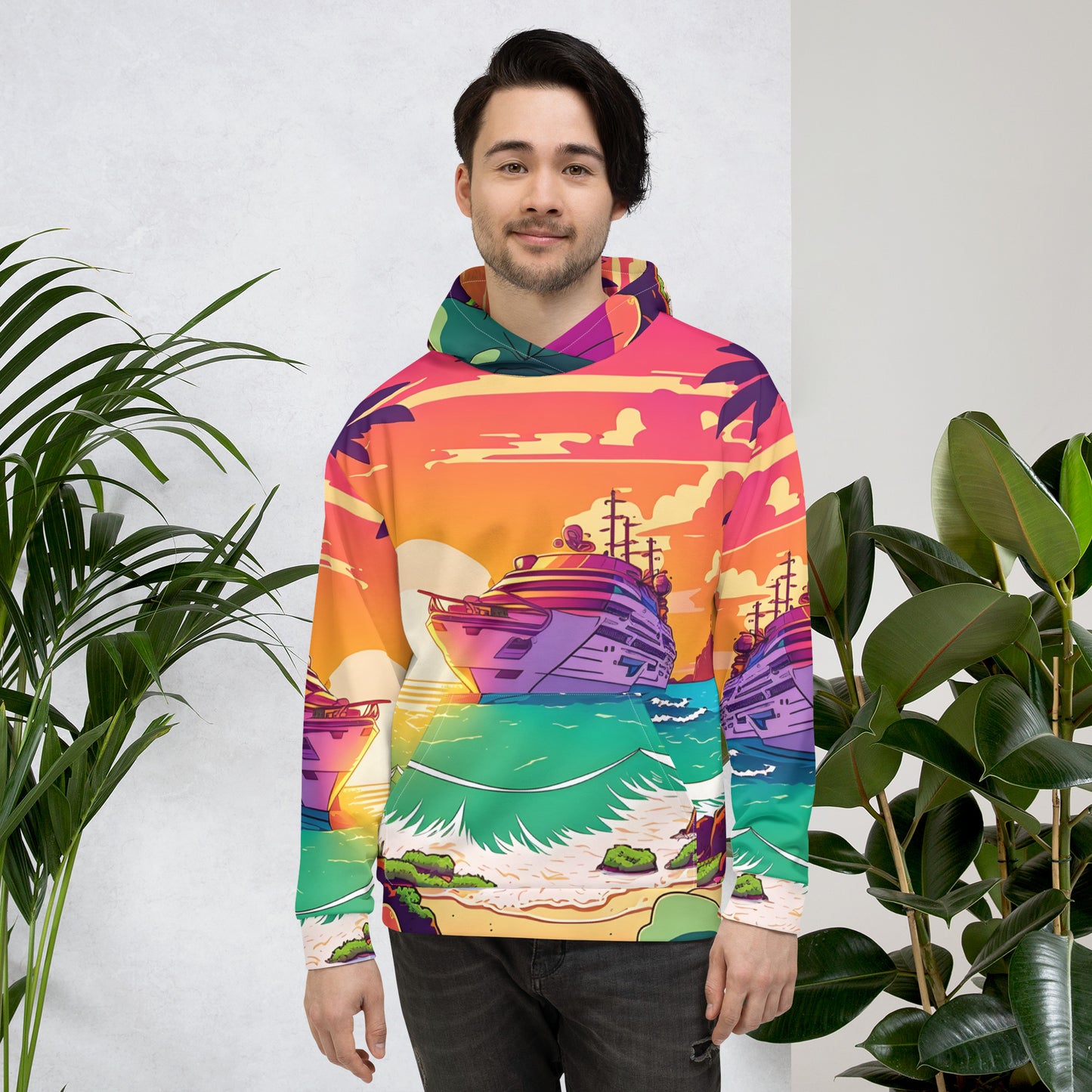 BEACH CRUISER Comfy Unisex Hoodie