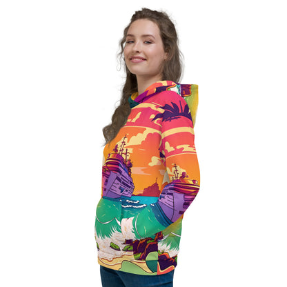 BEACH CRUISER Comfy Unisex Hoodie