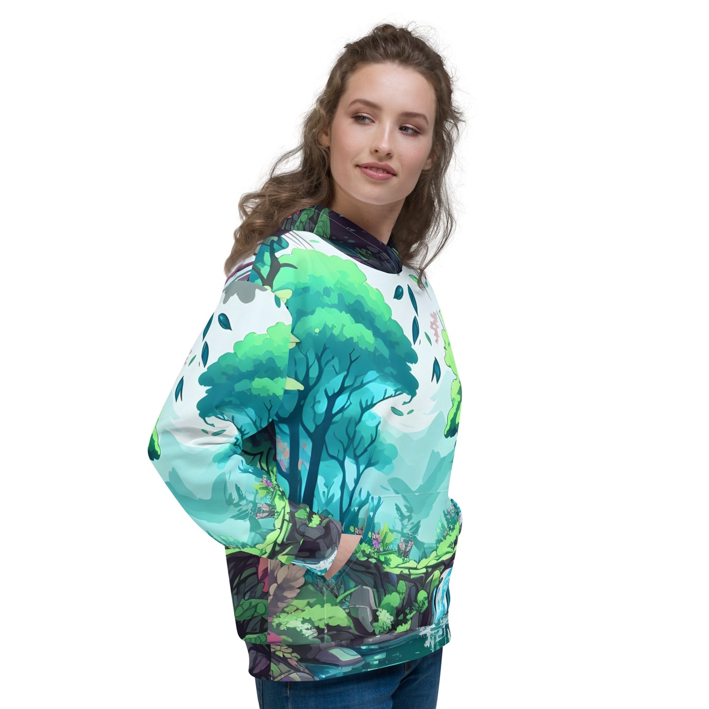 FOREST WALKER Comfy Unisex Hoodie