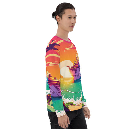 BEACH CRUISER Durable Unisex Sweatshirt