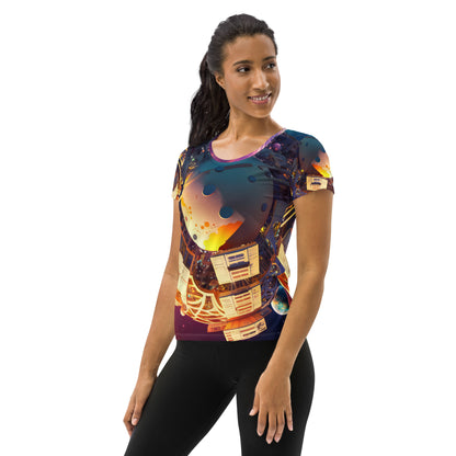 SPACE EXPLORER #1 (Women's Athletic T-Shirt)