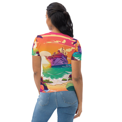 BEACH CRUISER Women's Premium T-Shirt