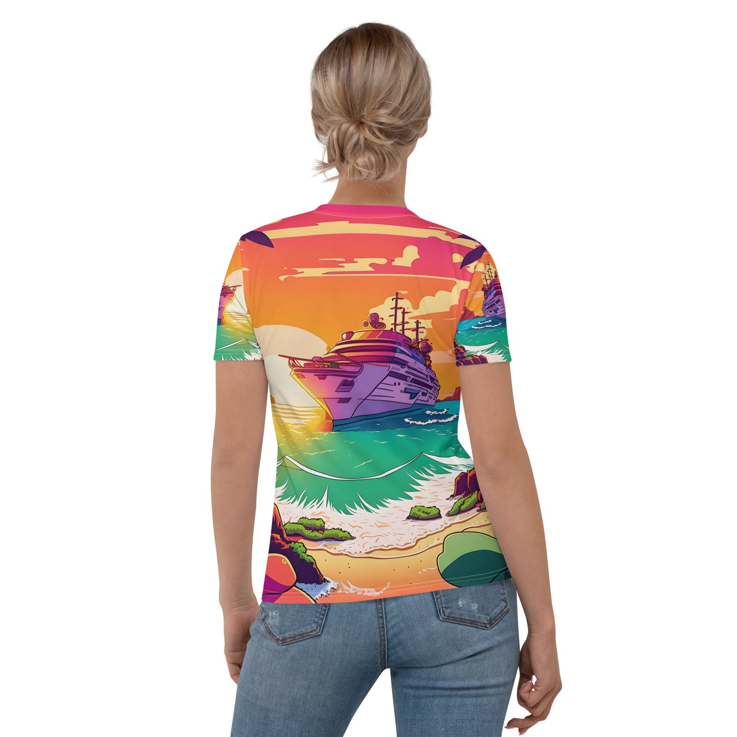 BEACH CRUISER Women's Premium T-Shirt