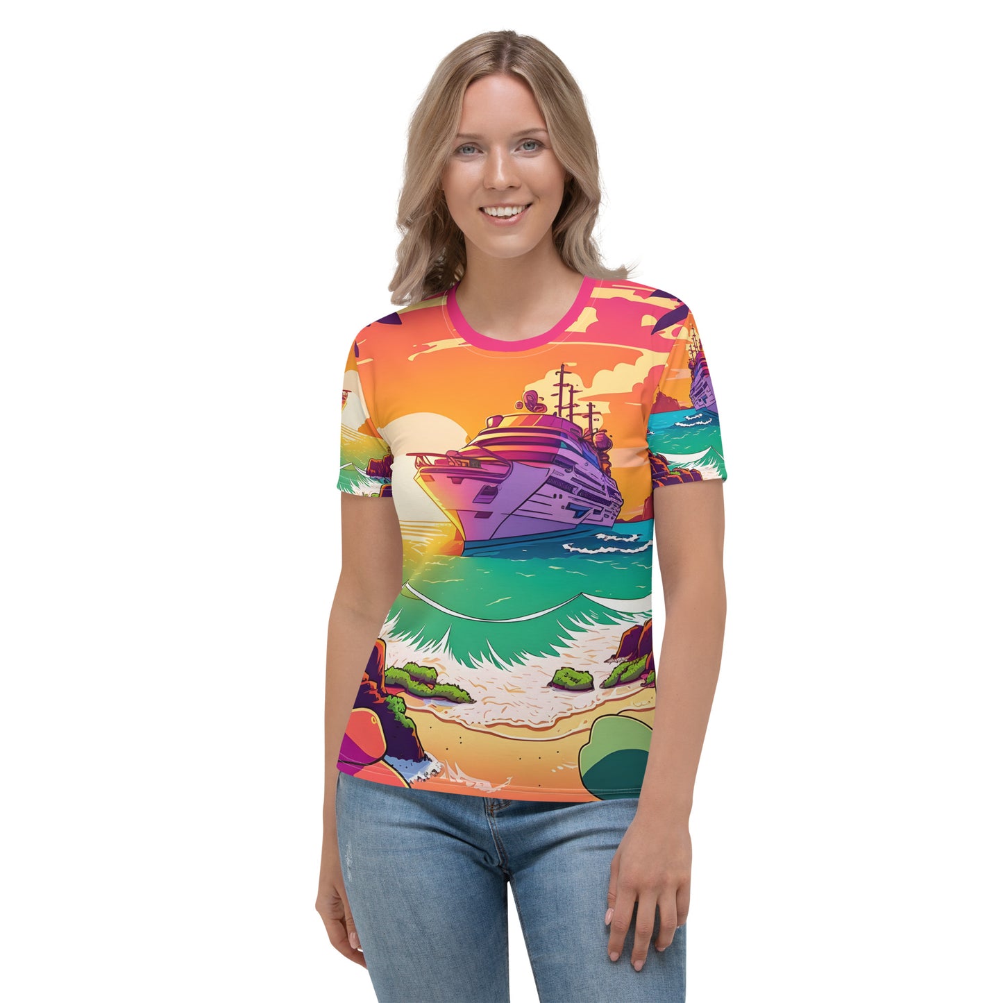 BEACH CRUISER Women's Premium T-Shirt