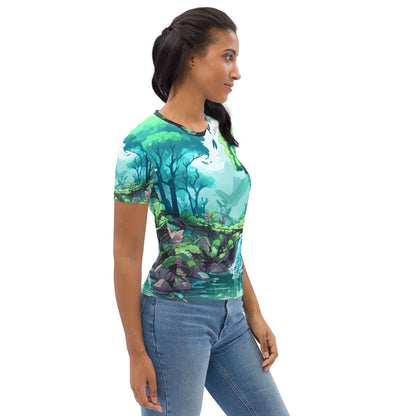 FOREST WALKER Women's Premium T-Shirt