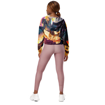 SPACE EXPLORER #1 (Women’s Cropped Windbreaker)