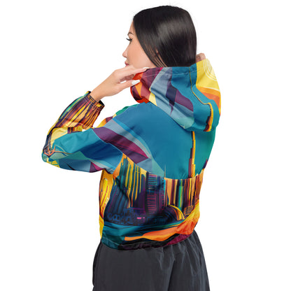 SKY SCRAPER #1 (Women’s Cropped Windbreaker)