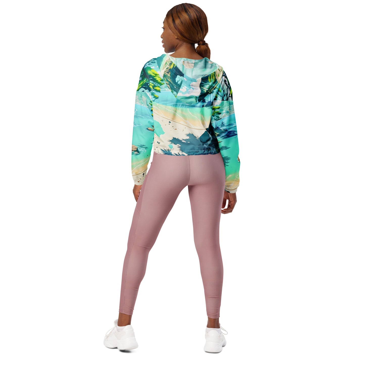 LAGOON LOVER #1 (Women’s Cropped Windbreaker)