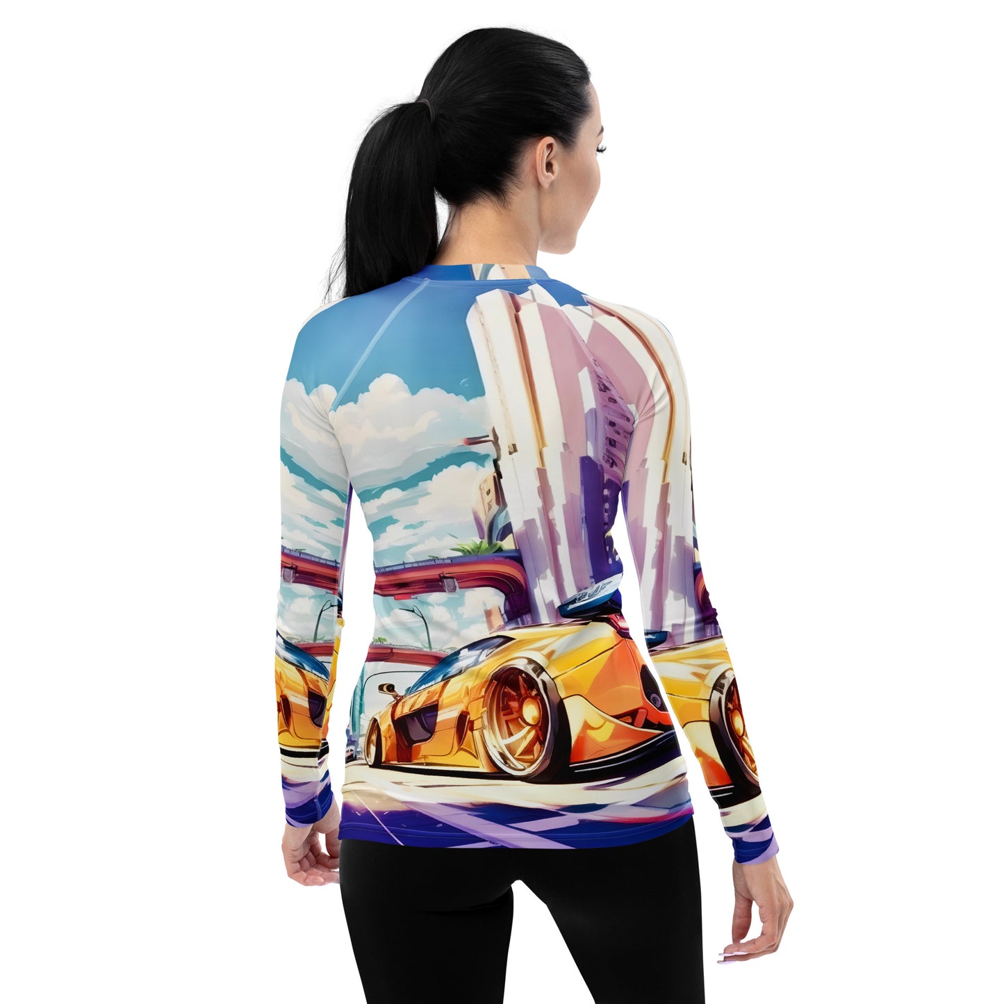 CITY HUNTER Women's Long-Sleeve Rash Guard