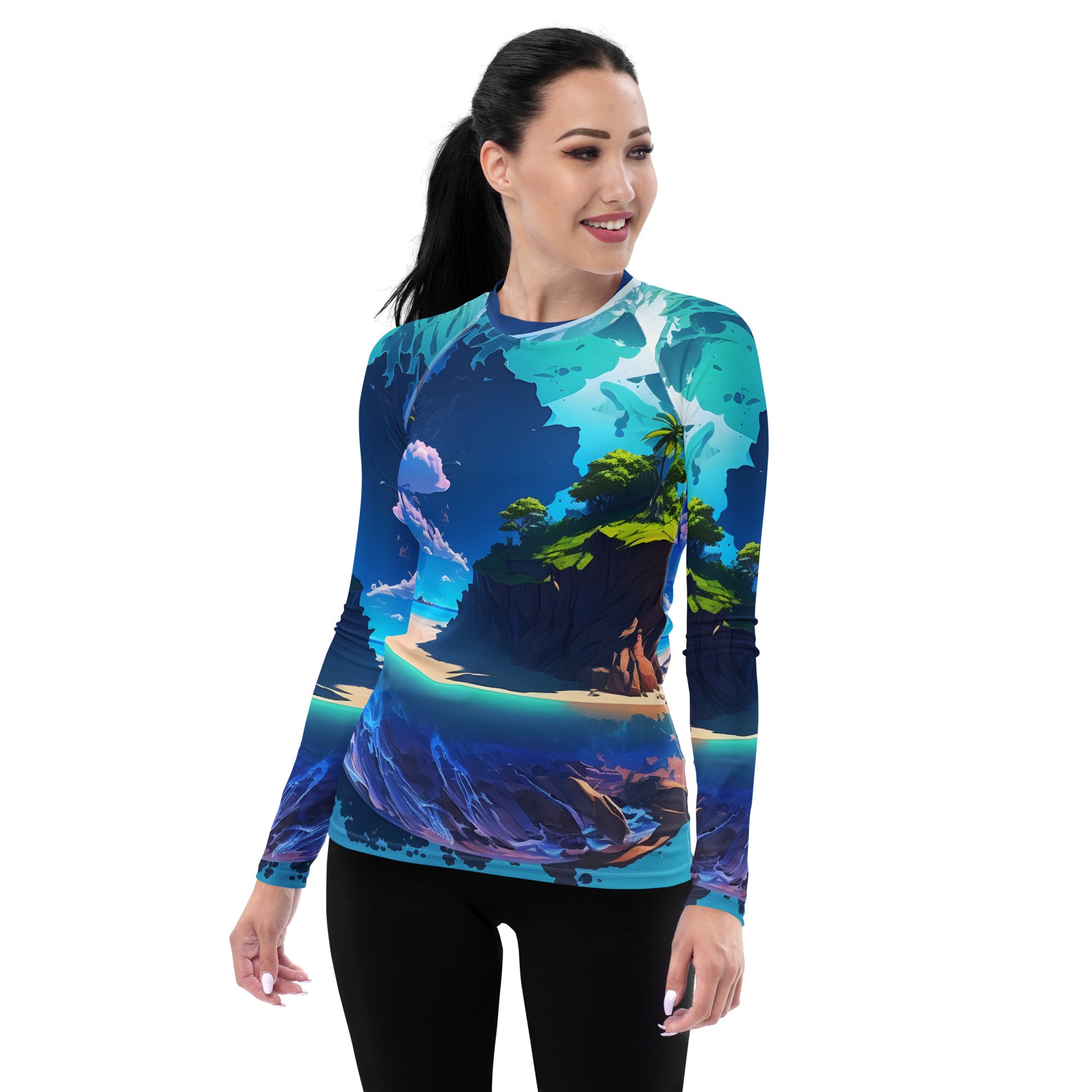 Women's Long-Sleeve Rash Guard