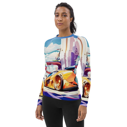 CITY HUNTER Women's Long-Sleeve Rash Guard