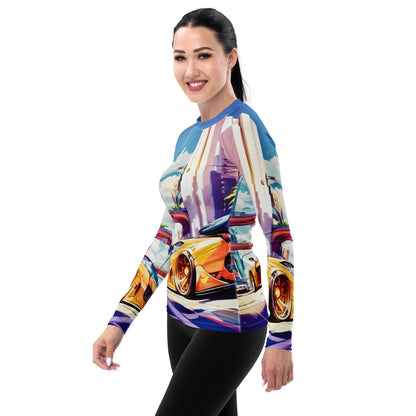 CITY HUNTER Women's Long-Sleeve Rash Guard