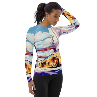 CITY HUNTER Women's Long-Sleeve Rash Guard