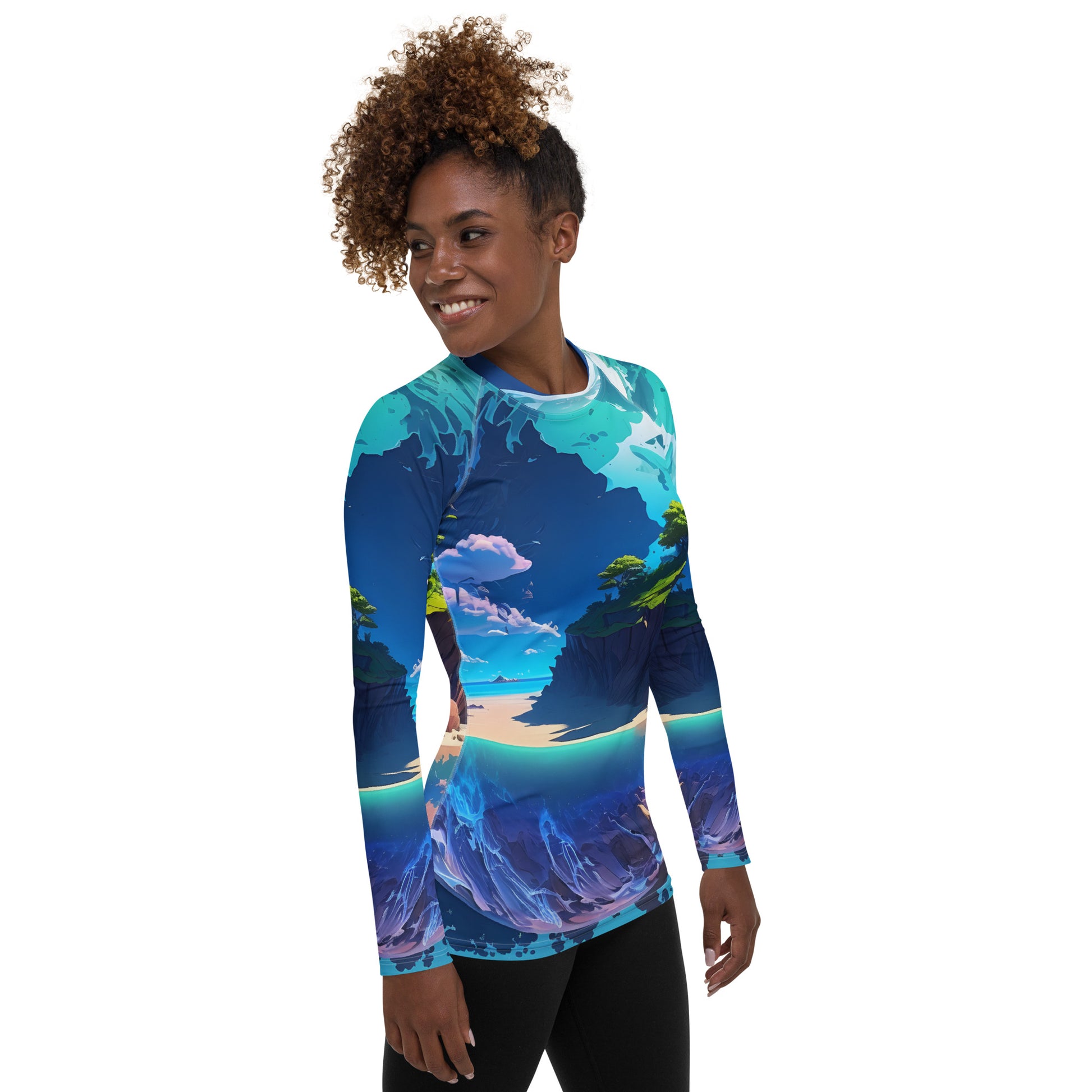 Women's Long-Sleeve Rash Guard