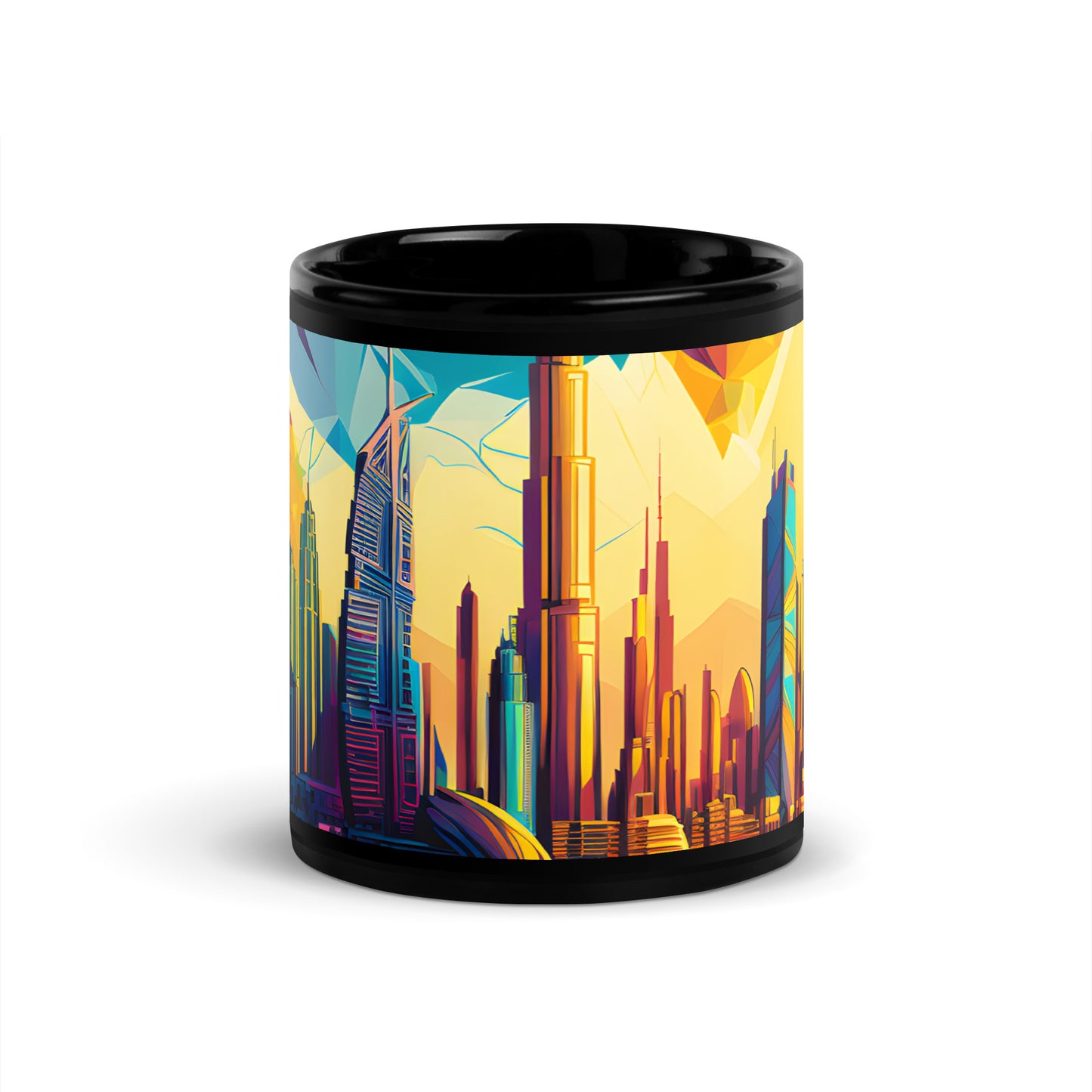 SKY SCRAPER #1 (Black Premium Mug)