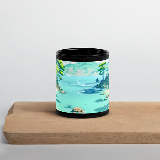 LAGOON LOVER #1 (Black Premium Mug)