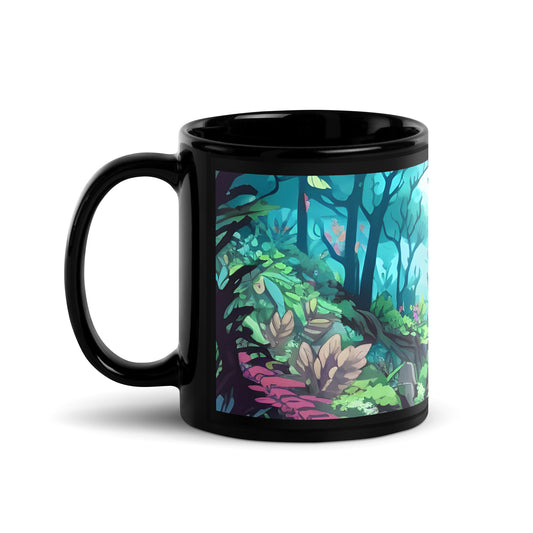 FOREST WALKER Black Premium Mug